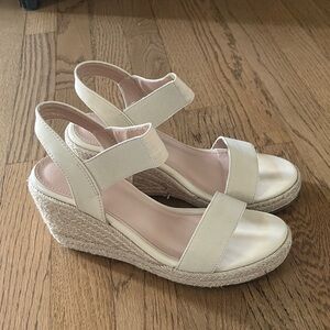 Beige Wedges